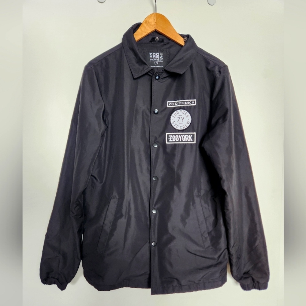 Zoo York Black Windbreaker (Size S)